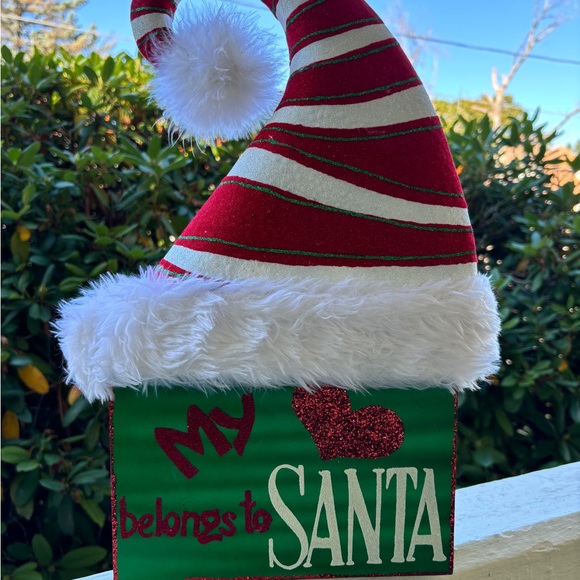 2014 Pier One My Heart Belongs to Santa Decoration - Picture 15 of 15